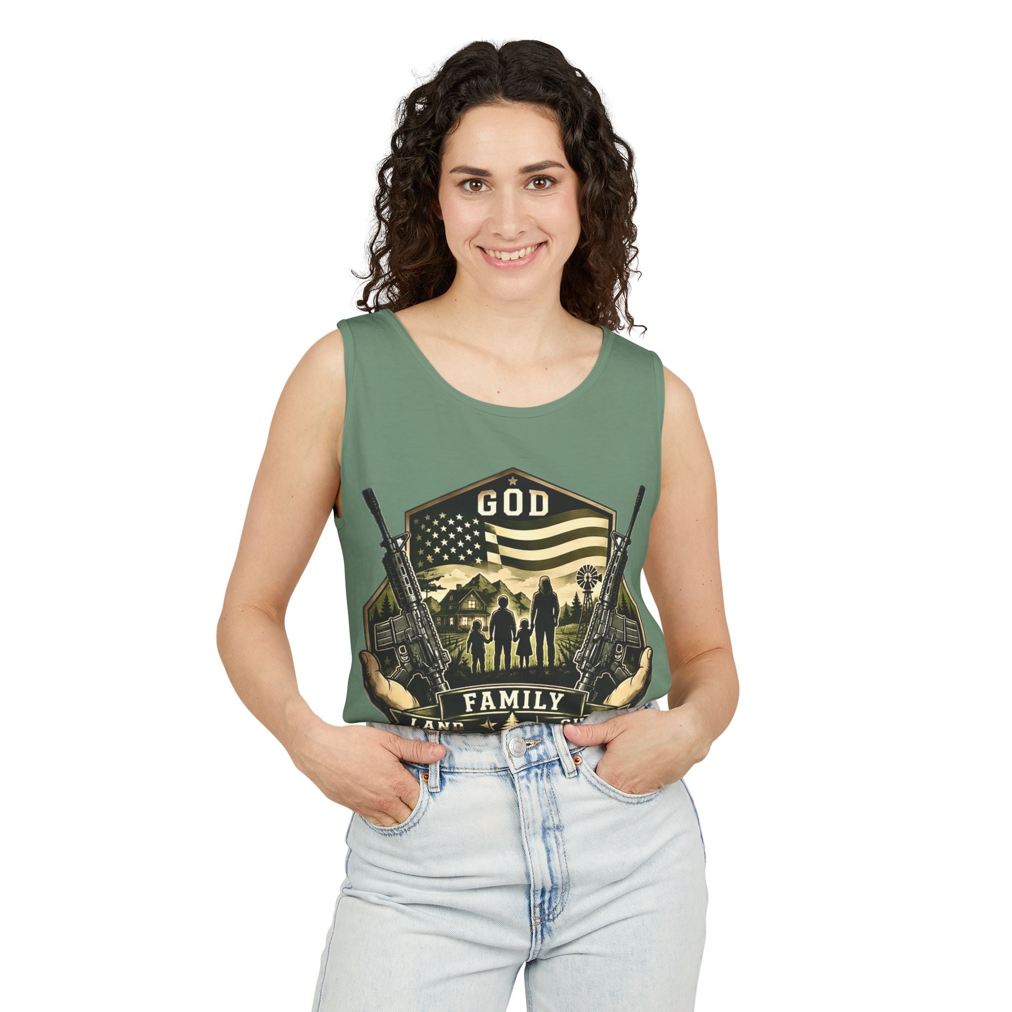 Unisex Garment-Dyed Tank Top