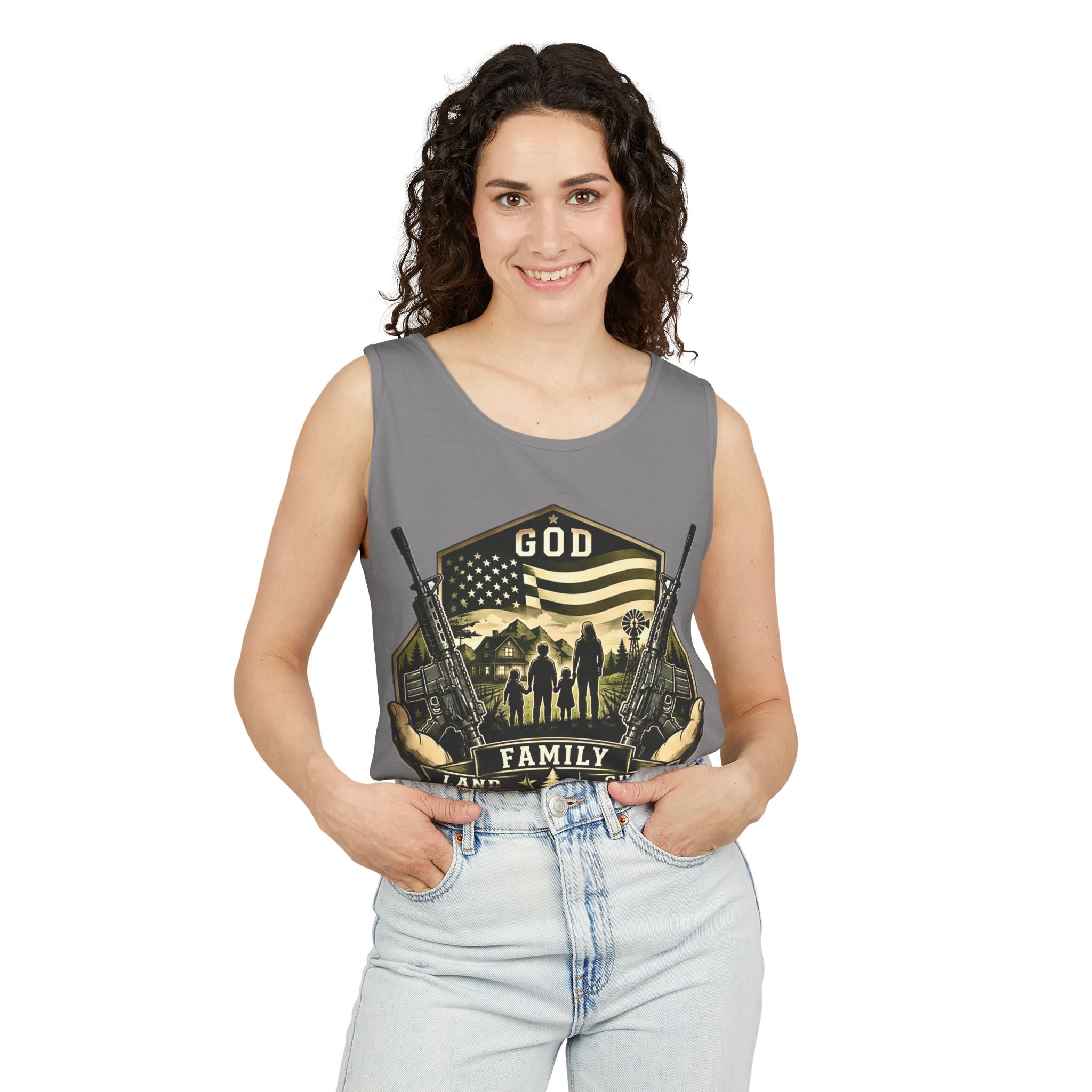 Unisex Garment-Dyed Tank Top