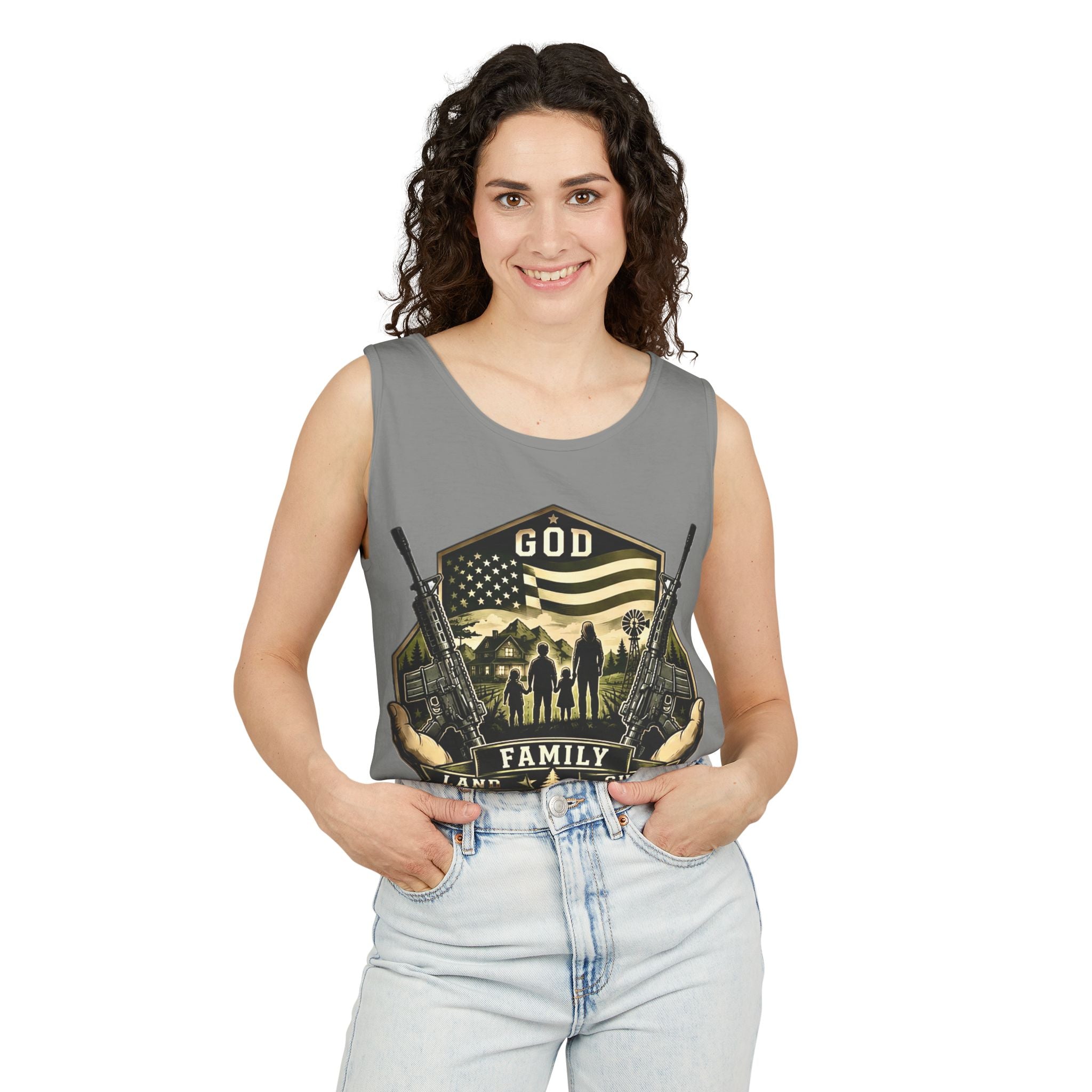 Unisex Garment-Dyed Tank Top