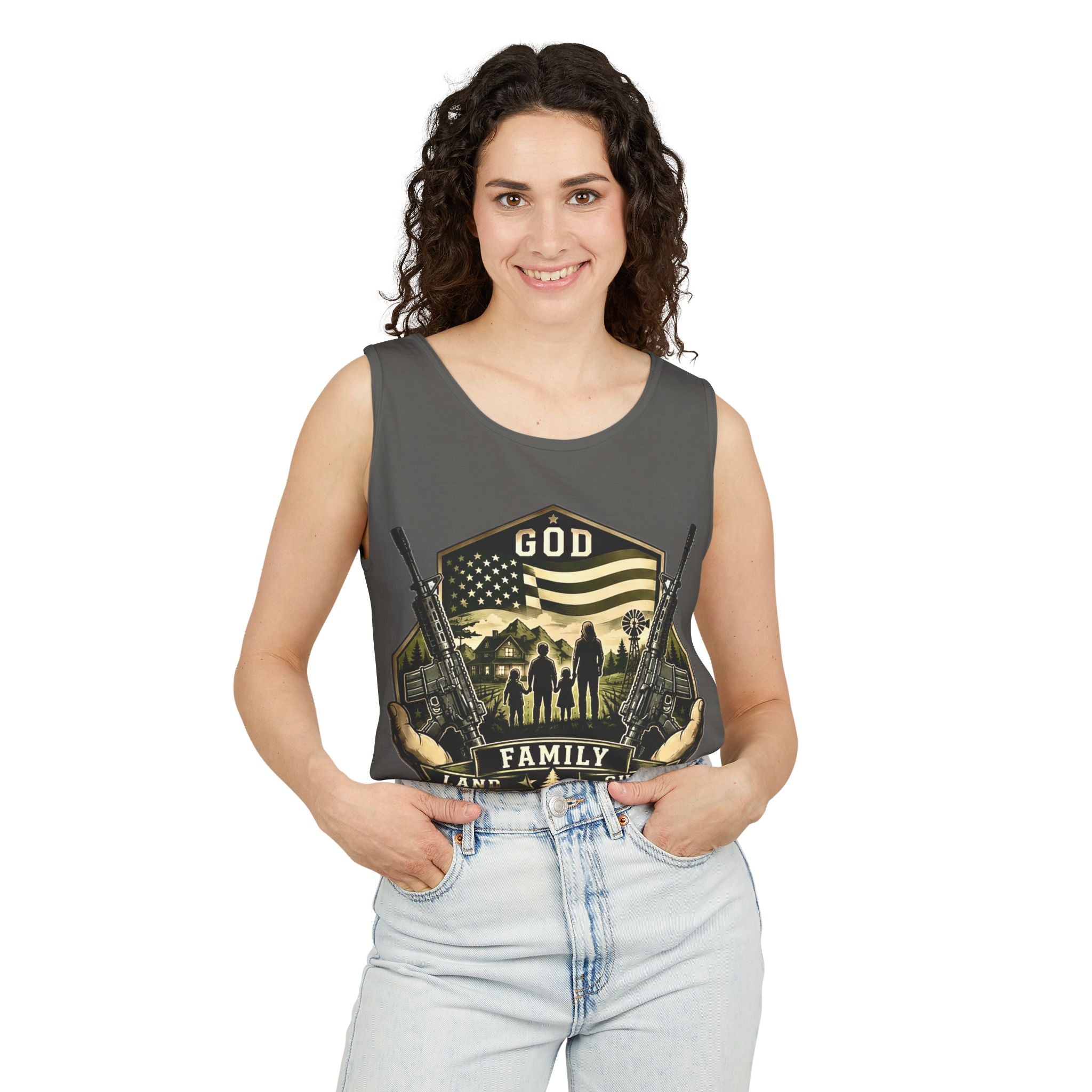 Unisex Garment-Dyed Tank Top