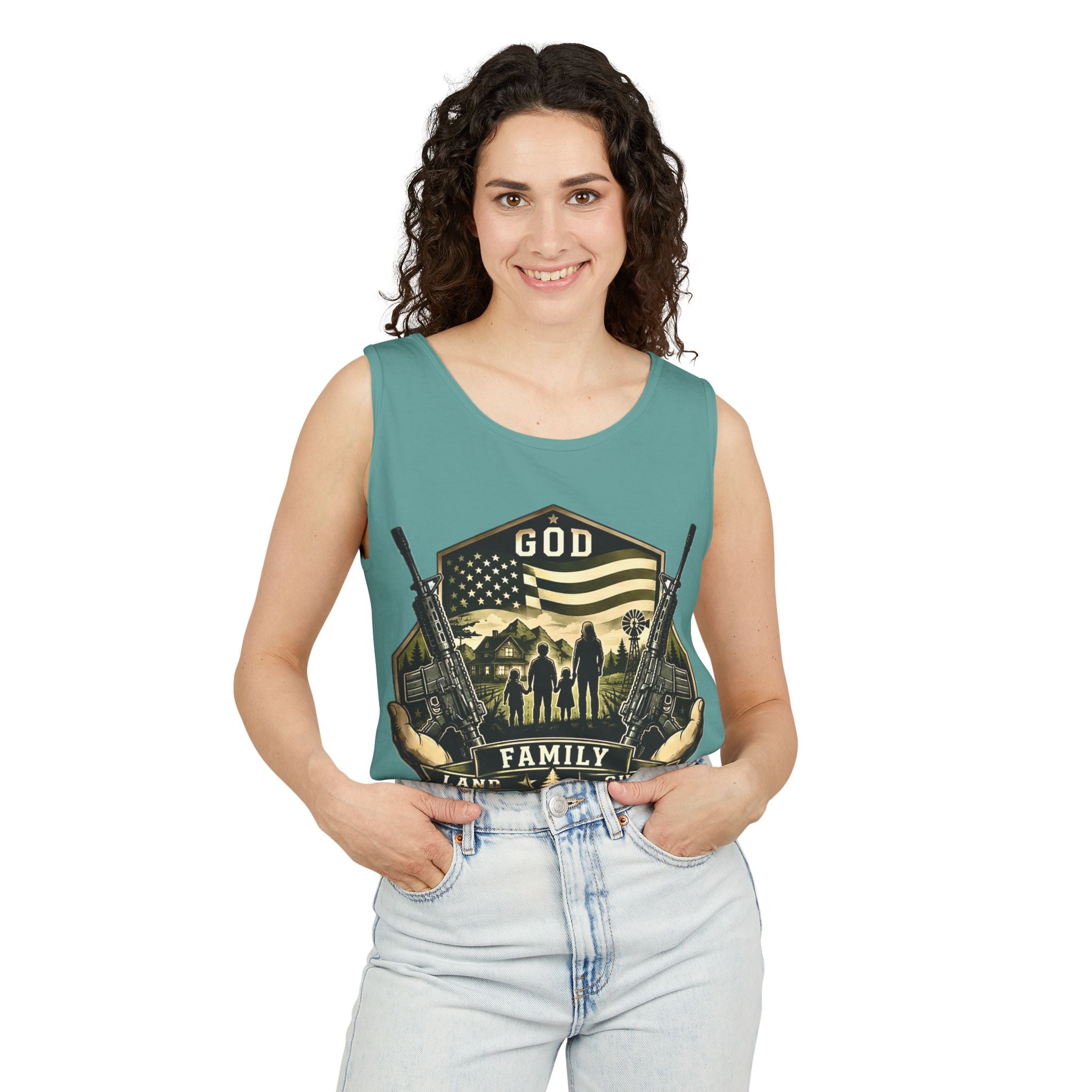 Unisex Garment-Dyed Tank Top